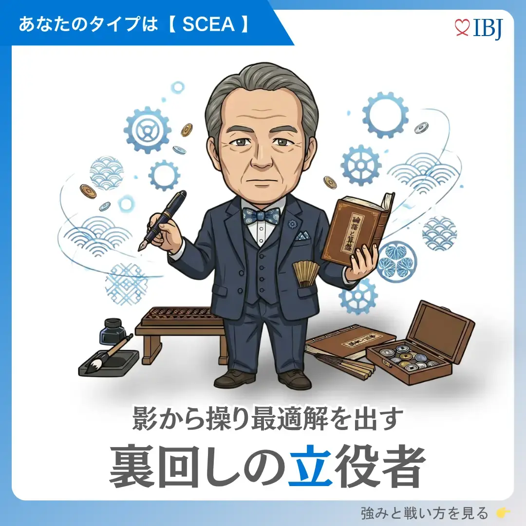 渋沢栄一タイプ
